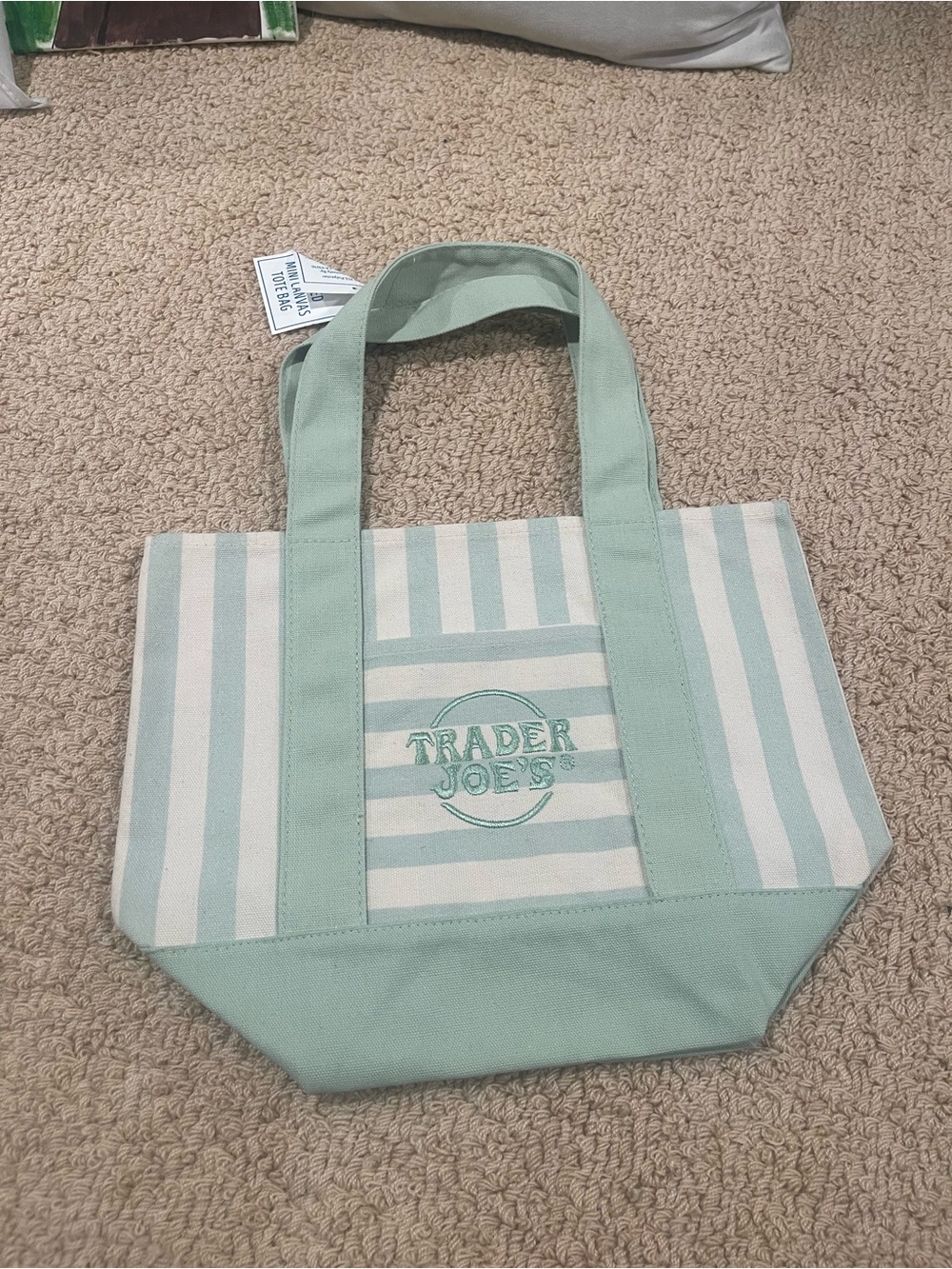 Trader Joe's Mini Canvas Tote